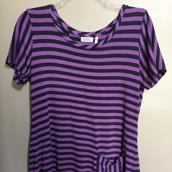 LOGO PURPLE NAVY S SLEEVE H/L hem pocket Sm mint